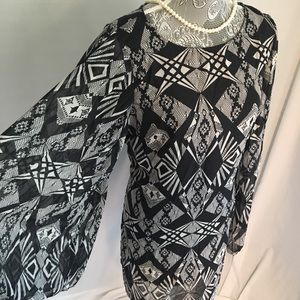 Boho Long Sleeved Dress